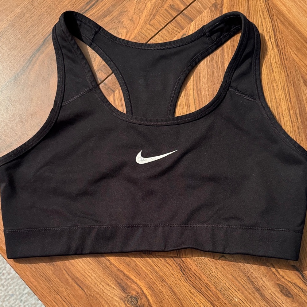 Nike Women's Black Racerback Sports Bra